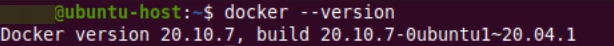 Docker Version docker version